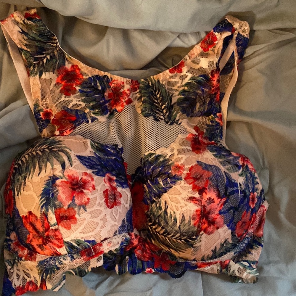 Pink by VS Lace Bralette